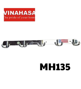 Móc treo khăn 5 vấu đôi inox304 Vinahasa MH135