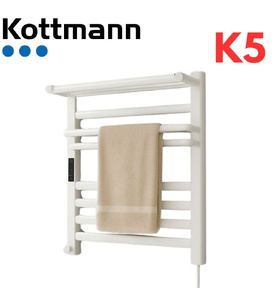 Giá sấy khăn thông minh màu trắng Kottmann K5 