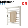Giá sấy khăn thông minh màu trắng Kottmann K5 
