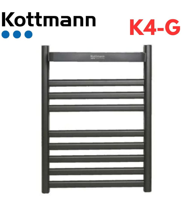Giá sấy khăn thông minh màu xám Kottmann K4-G