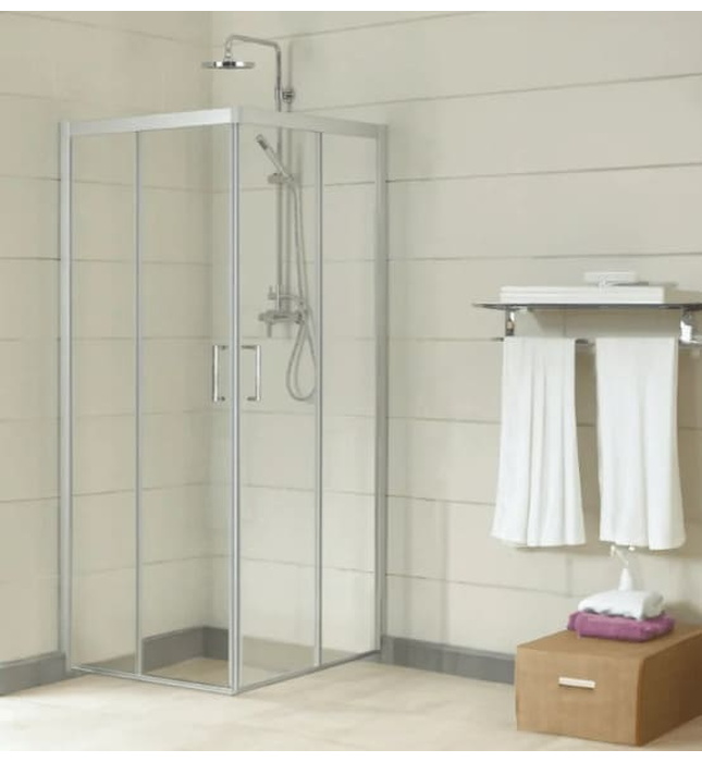 Cabin tắm đứng kính cửa lùa Manhattan MQ1142 