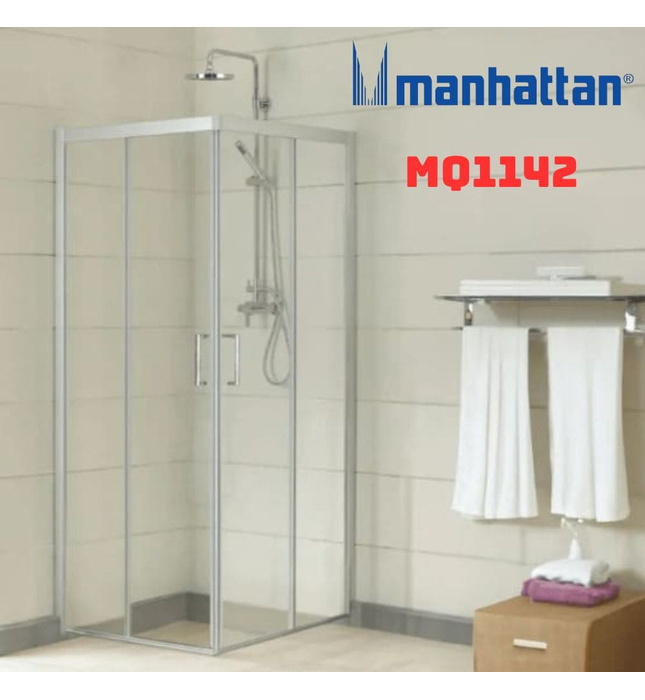 Cabin tắm đứng kính cửa lùa Manhattan MQ1142 