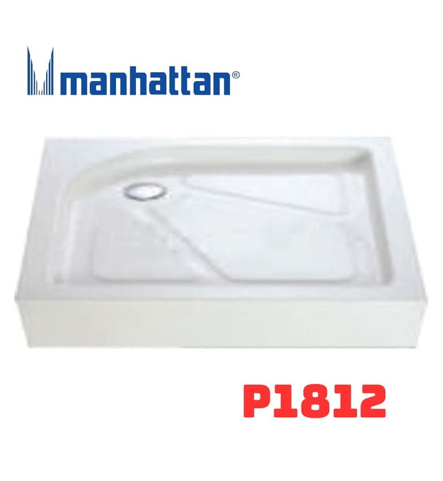 Đế tắm đứng chữ nhật Manhattan P1812