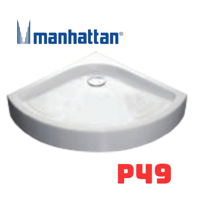 Đế tắm đứng chữ nhật 900x900 Manhattan P49