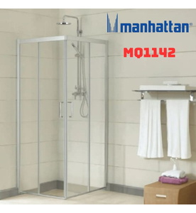 Cabin tắm đứng kính cửa lùa Manhattan MQ1142 