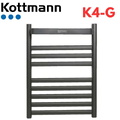 Giá sấy khăn thông minh màu xám Kottmann K4-G