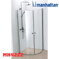 Cabin tắm đứng kính cửa mở 900x900 Manhattan MK4222