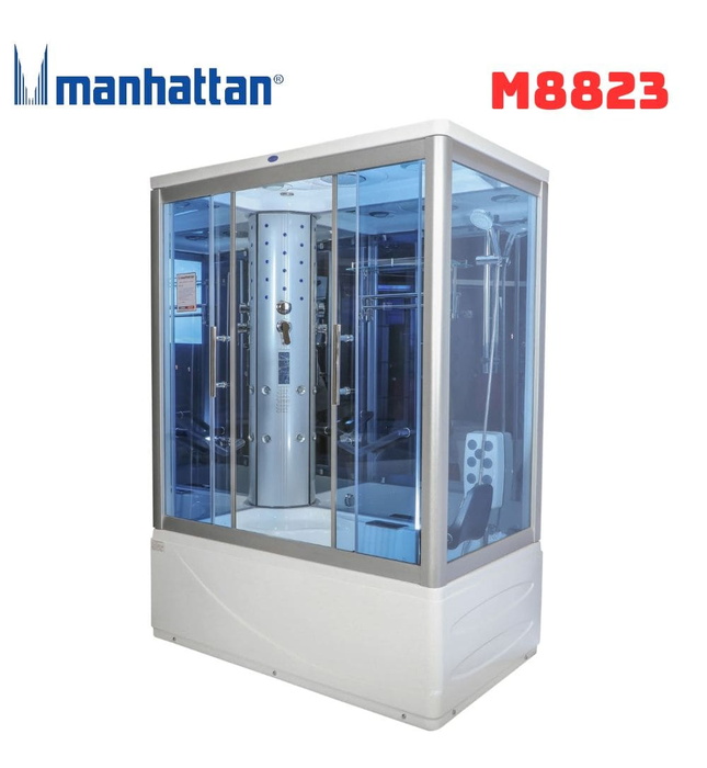 Phòng tắm massage xông hơi MANHATTAN M8823