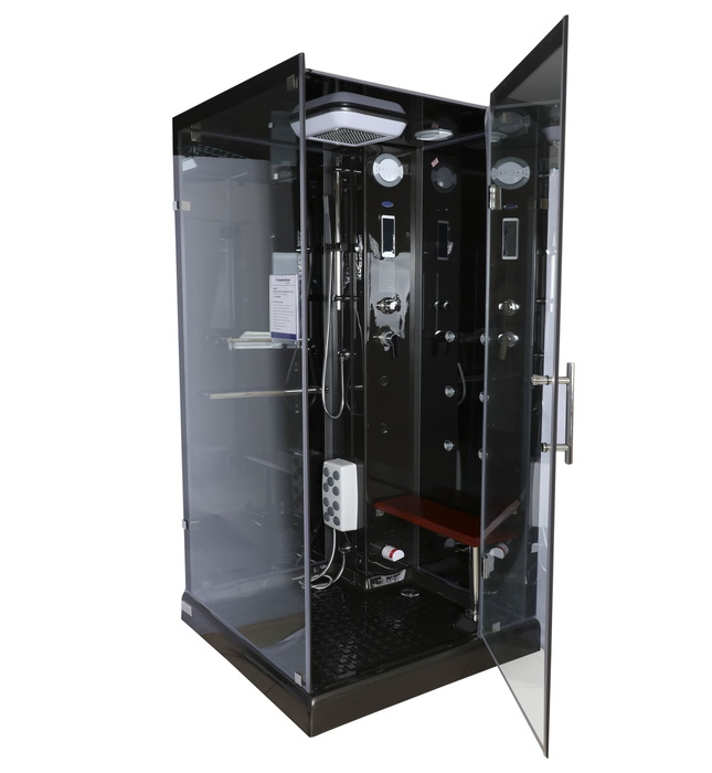 Phòng tắm massage xông hơi đặt góc MANHATTAN M8850