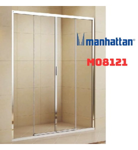 Cabin tắm đứng kính cửa lùa Manhattan M06142(1800x1900) 