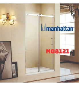 Cabin tắm đứng kính cửa lùa Manhattan M08121(1500x1950) 