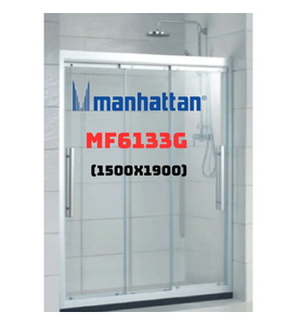 Cabin tắm đứng kính cửa lùa Manhattan MF6133G(1500x1900)
