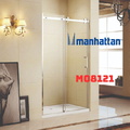 Cabin tắm đứng kính cửa lùa Manhattan M08121(1500x1950) 