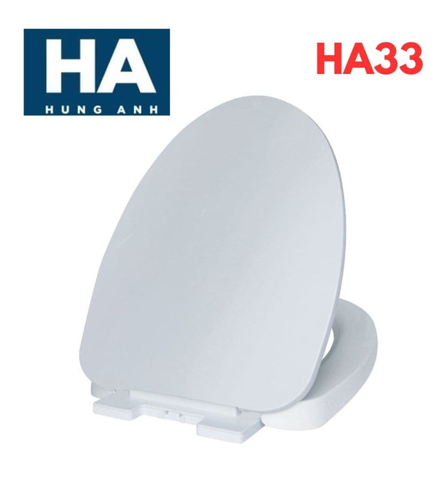 Nắp bồn cầu rơi êm Hùng Anh HA33