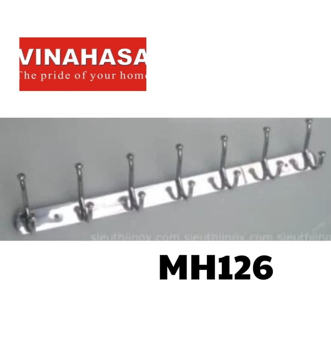Móc treo khăn 7 vấu inox 201 Vinahasa MH126