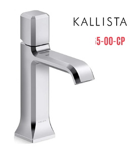 Vòi lavabo nóng lạnh 1 lỗ màu chrome Kallista P33165-00-CP