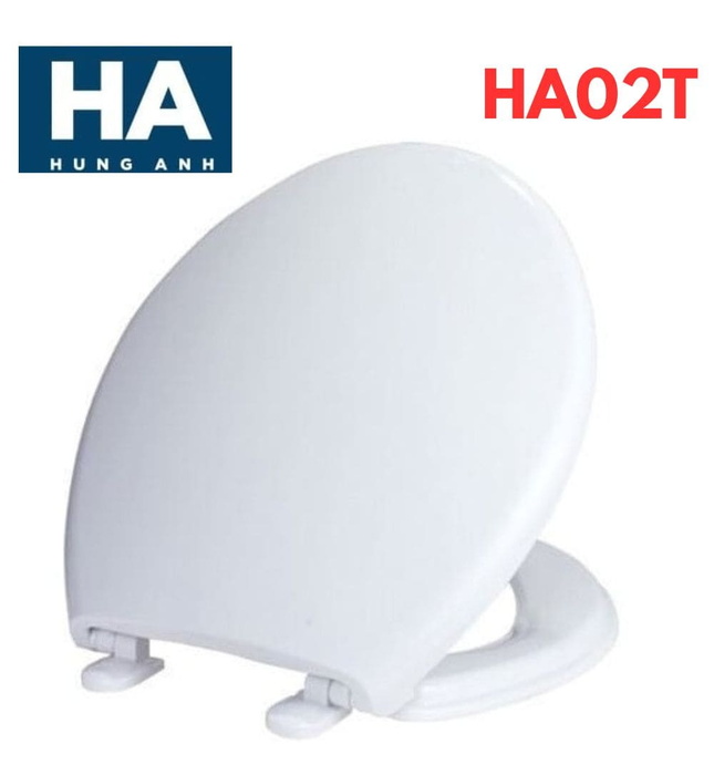 Nắp bồn cầu rơi tự do Hùng Anh HA02T