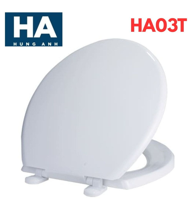 Nắp bồn cầu rơi tự do Hùng Anh HA03T