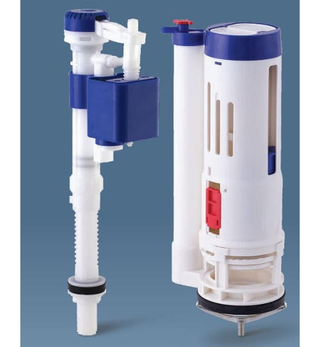 Bộ xả smart round liền khối 3 win 2 nhấn Hùng Anh VS1808 (Cao)