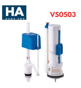 Bộ xả  Paradise liền khối piston 2 nhấn Hùng Anh VS0503