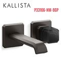 Vòi chậu lavabo gắn tường - đá đen - màu đen Kallista P33166-NM-BGP