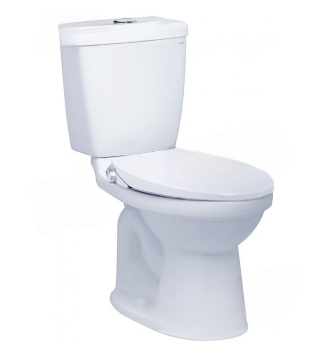 Bồn cầu 2 khối nắp rửa cơ Caesar CD1325/TAF060