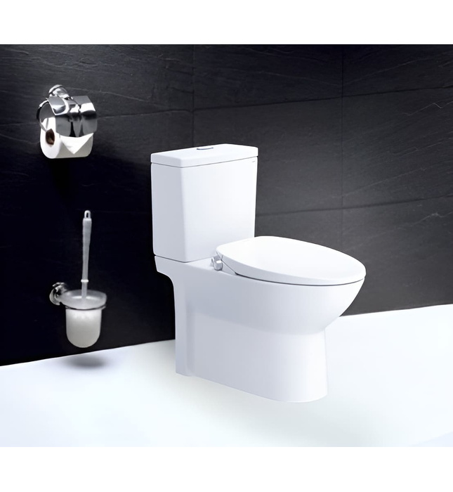 Bồn cầu 2 khối nắp rửa cơ Caesar CD1340/TAF050