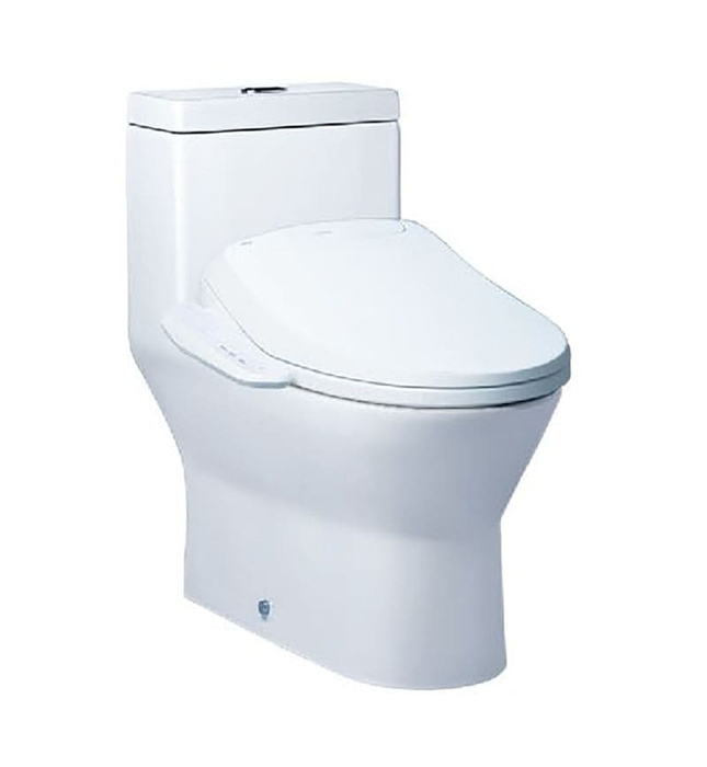 Bồn cầu 1 khối nắp điện tử Caesar C1374F+TAF400H