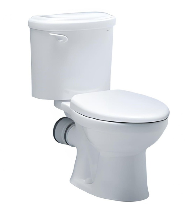 Bồn Cầu 2 Khối Xả Gạt Thoát Ngang Nắp Êm Caesar CPT1332