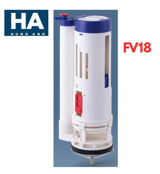 Cụm xả Smart Round liền khối Hùng Anh FV18