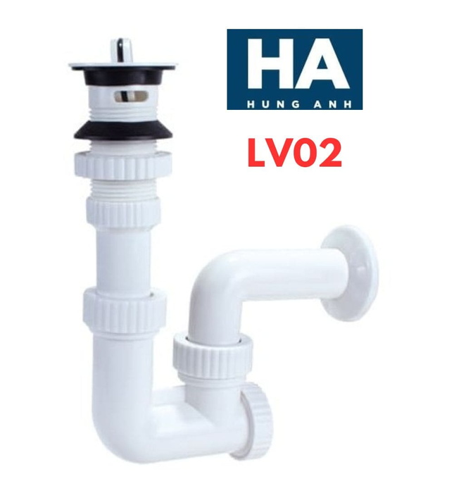 Bộ xả lavabo lật Hùng Anh LV02