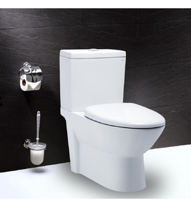 Bồn cầu 2 khối xả nhấn đôi nắp êm Caesar CD1340 (C1340A-PW)