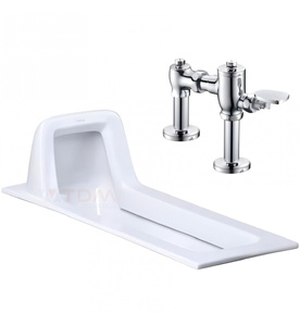 Bồn Cầu Xổm Caesar C1230B (Mẫu mới) 