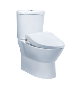 Bồn Cầu Hai Khối Caesar CD1320/TAF050 Nắp Rửa Cơ