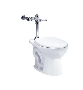 Bồn cầu cụt nhỏ gọn xả gạt nắp thường Caesar CP1333