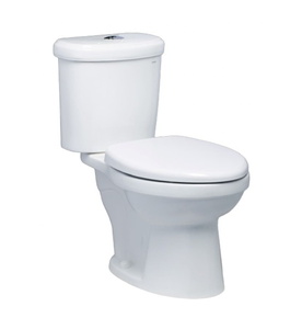 Bồn Cầu 2 Khối Xả Nhấn Đơn Caesar CTS1338 Nắp Êm