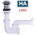 Bộ xả lavabo nhấn Hùng Anh LV03