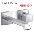 Vòi chậu lavabo gắn tường vòi dài màu chrome Kallista P33167-00-CP