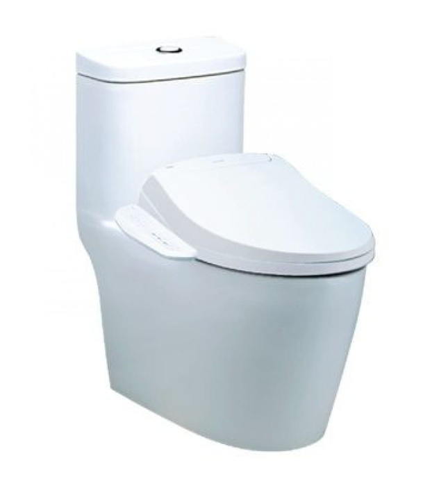 Bồn cầu 1 khối nắp điện tử Caesar C1364F+TAF400H