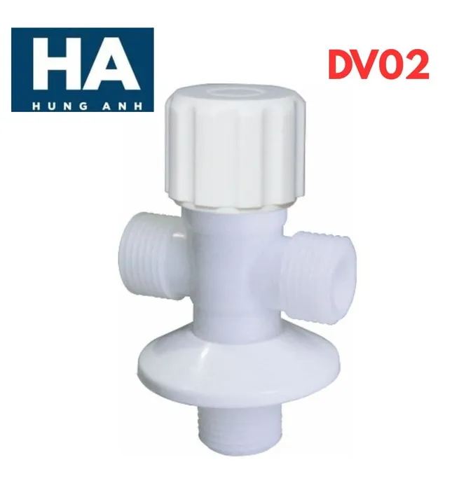 Van chia nước nhựa Hùng Anh DV02