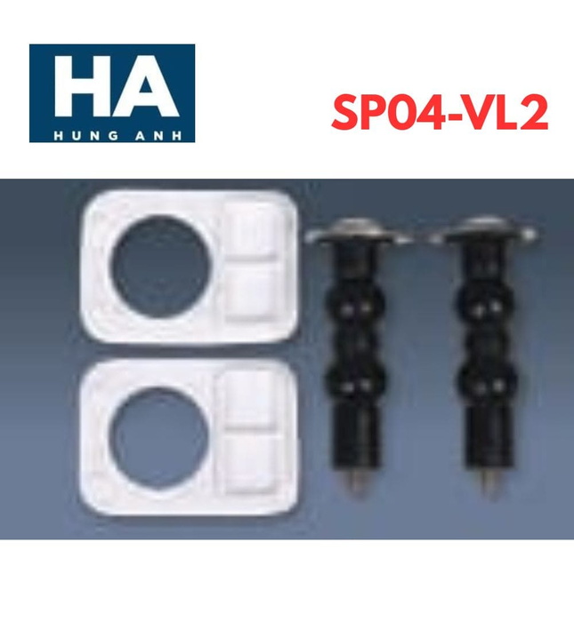 Chân ốc cao su Hùng Anh SP04 (Dùng cho nắp bồn cầu HA07)