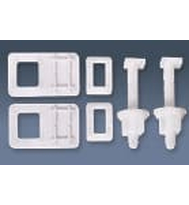 Chân ốc nhựa Hùng Anh SP15 (Dùng cho nắp bồn cầu HA 07, 29)