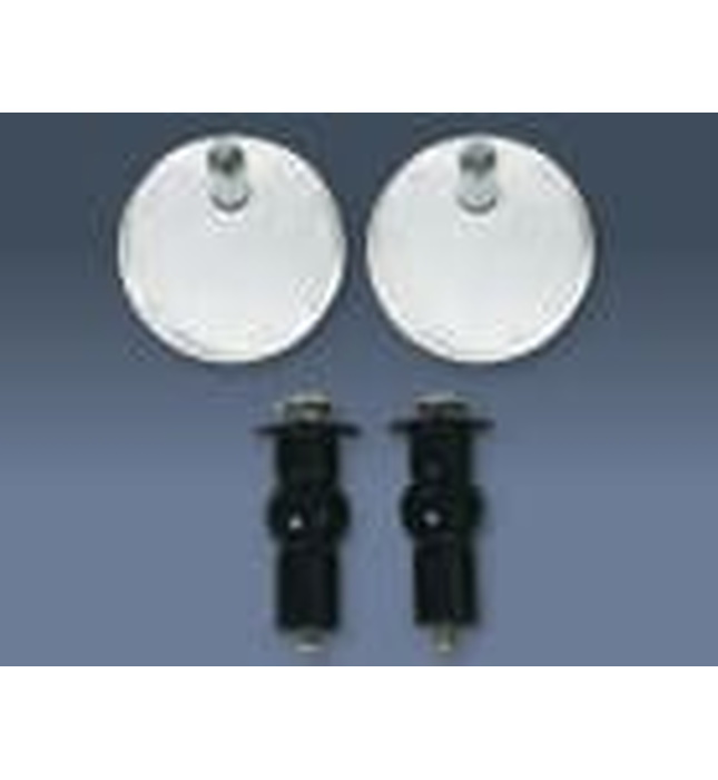 Chân cao su, chụp inox Hùng Anh SP19 (Dùng cho nắp bồn cầu HA , , )