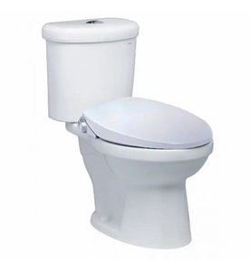 Bồn cầu 2 khối nắp rửa cơ Caesar CD1338/TAF060