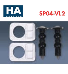 Chân ốc cao su Hùng Anh SP04 (Dùng cho nắp bồn cầu HA07)