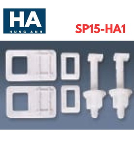 Chân ốc nhựa Hùng Anh SP15 (Dùng cho nắp bồn cầu HA 07, 29)