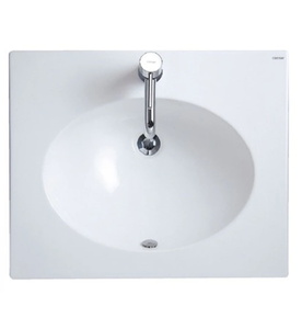 Chậu Rửa Lavabo Liền Bàn Caesar LF5026