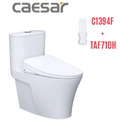 Bồn cầu 1 khối nắp điện tử Caesar C1394F+TAF710H 