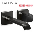 Vòi chậu lavabo cổ dài - đá đen - màu đen Kallista P33167-NM-PGP