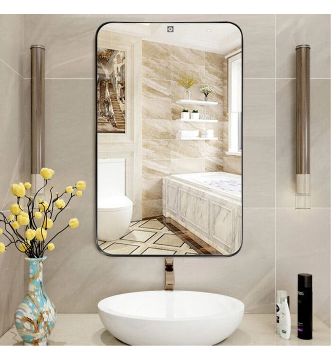 Gương khung bo siết góc Tadico LUX.G.60.80.Đ